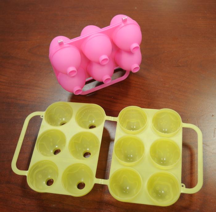 Two Jello Mold concepts for making Jello Easter Eggs